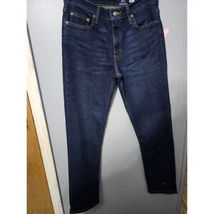 George Slim Fit Dark Wash Denim Jeans Men's Size‎ 32x30